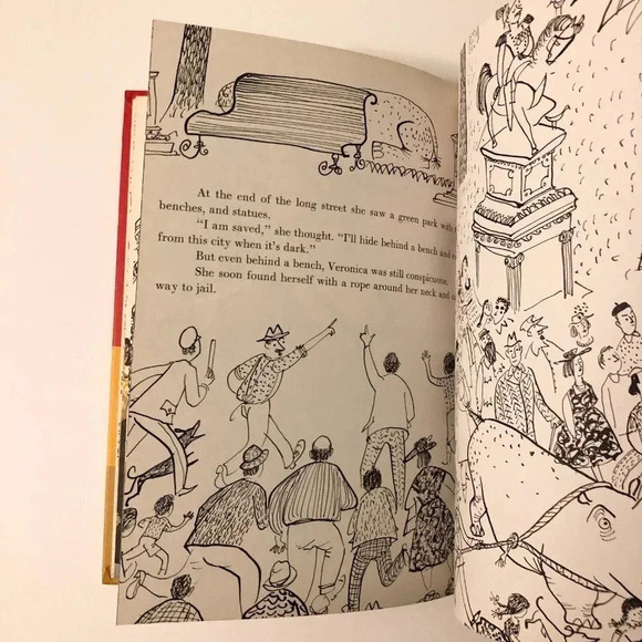 Vtg 60s Double Book Three Little Horses and Veronica Piet Worm Duvoisin - Picture 11 of 16